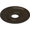 Ekena Millwork Berkshire Ceiling Medallion (Canopies up to 7"), 15 3/4"OD x 3 7/8"ID x 3/4"P, Stone Hearth Crackle CM15BESHC - alternate 3